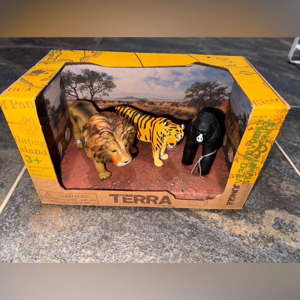 Terra by Battat - Jungle Animal Figurines -